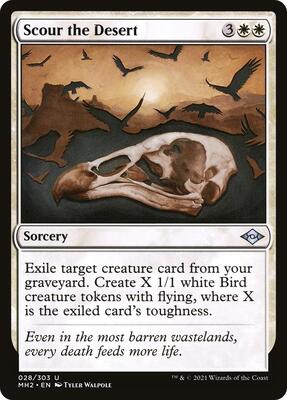 Scour the Desert card from Modern Horizons 2