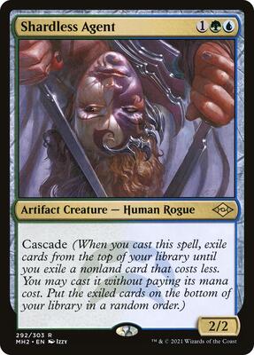 Shardless Agent card from Modern Horizons 2