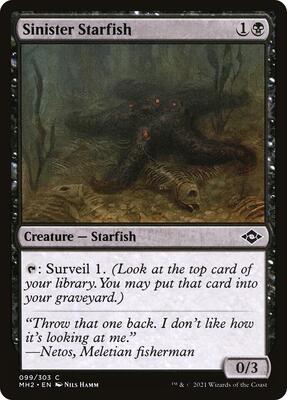 Sinister Starfish card from Modern Horizons 2