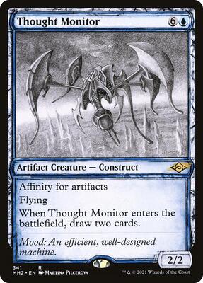 Thought Monitor (Showcase) card from Modern Horizons 2