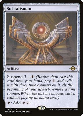 Sol Talisman card from Modern Horizons 2