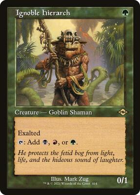 Ignoble Hierarch (Retro Frame) card from Modern Horizons 2