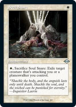 Soul Snare (Retro Frame) (Foil Etched) card from Modern Horizons 2
