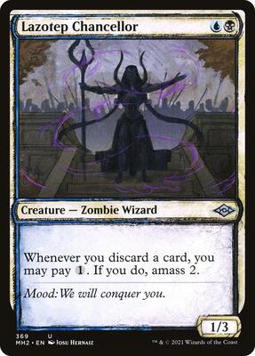 Lazotep Chancellor (Showcase) card from Modern Horizons 2
