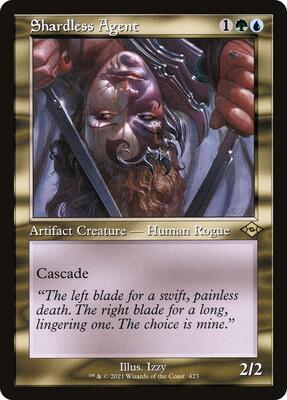 Shardless Agent (Retro Frame) card from Modern Horizons 2