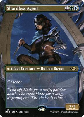 Shardless Agent (Borderless) card from Modern Horizons 2