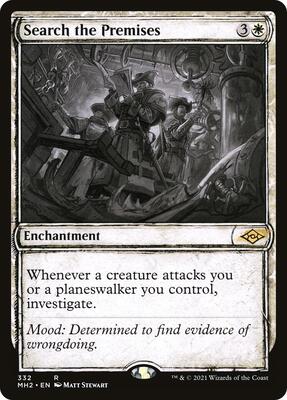 Search the Premises (Showcase) card from Modern Horizons 2