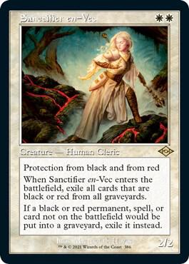 Sanctifier en-Vec (Retro Frame) (Foil Etched) card from Modern Horizons 2