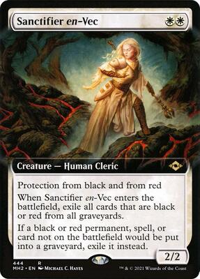 Sanctifier en-Vec (Extended Art) card from Modern Horizons 2