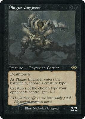 Plague Engineer (Retro Frame) (Foil Etched) card from Modern Horizons