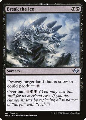 Break the Ice card from Modern Horizons 2