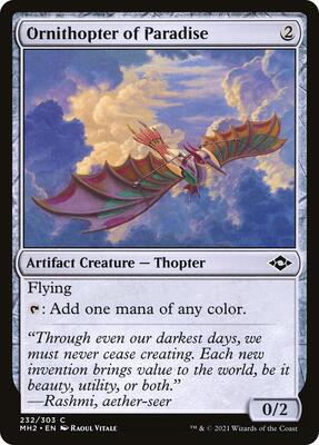 Ornithopter of Paradise card from Modern Horizons 2