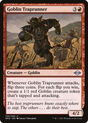 Goblin Traprunner card from Modern Horizons 2