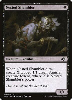 Nested Shambler card from Modern Horizons 2
