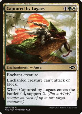 Captured by Lagacs card from Modern Horizons 2