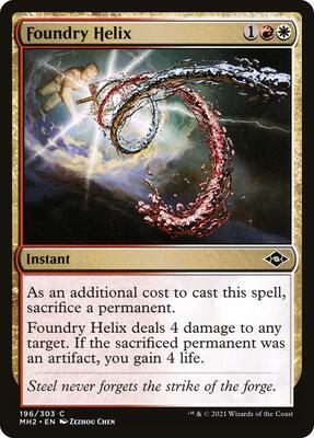 Foundry Helix card from Modern Horizons 2