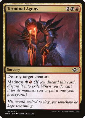 Terminal Agony card from Modern Horizons 2