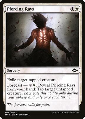 Piercing Rays card from Modern Horizons 2