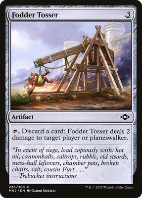 Fodder Tosser card from Modern Horizons 2