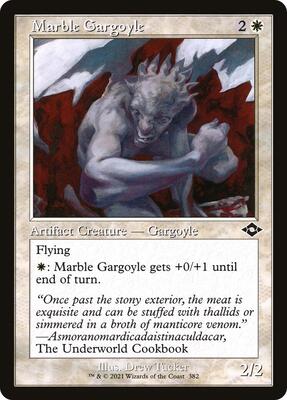 Marble Gargoyle (Retro Frame) card from Modern Horizons 2