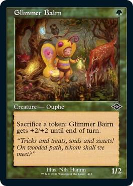Glimmer Bairn (Retro Frame) (Foil Etched) card from Modern Horizons 2
