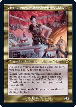 Asmoranomardicadaistinaculdacar (Retro Frame) (Foil Etched) card from Modern Horizons 2