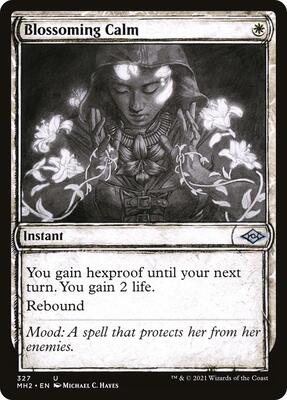 Blossoming Calm (Showcase) card from Modern Horizons 2