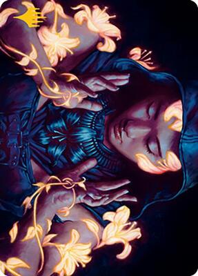 Blossoming Calm Art Card (Gold-Stamped) card from Art Series: Modern Horizons 2