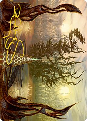 Thornglint Bridge Art Card (Gold-Stamped Signature) card from Art Series: Modern Horizons 2