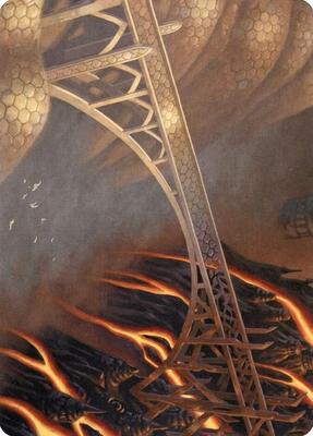 Rustvale Bridge Art Card card from Art Series: Modern Horizons 2