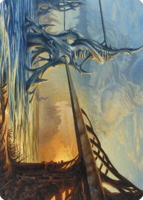 Razortide Bridge Art Card card from Art Series: Modern Horizons 2