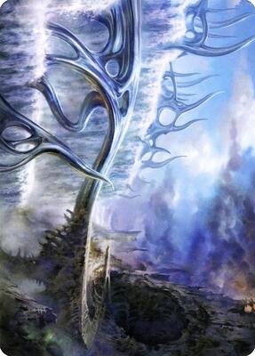 Mistvault Bridge Art Card card from Art Series: Modern Horizons 2