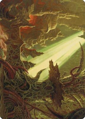 Darkmoss Bridge Art Card card from Art Series: Modern Horizons 2
