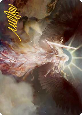 Serra's Emissary Art Card (Gold-Stamped Signature) card from Art Series: Modern Horizons 2