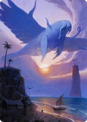 Aeromoeba Art Card card from Art Series: Modern Horizons 2