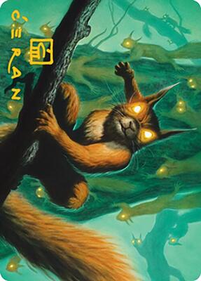 Chatterstorm Art Card (Gold-Stamped Signature) card from Art Series: Modern Horizons 2