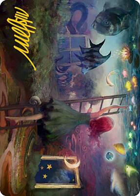 Lucid Dreams Art Card (Gold-Stamped Signature) card from Art Series: Modern Horizons 2