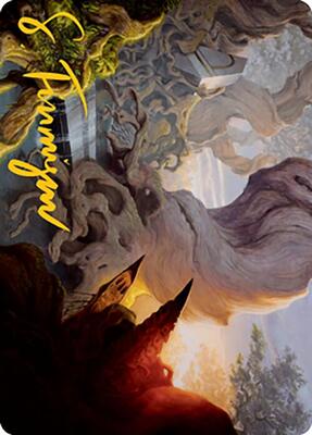 Yavimaya, Cradle of Growth Art Card (Gold-Stamped Signature) card from Art Series: Modern Horizons 2