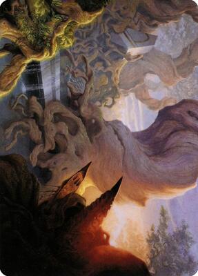 Yavimaya, Cradle of Growth Art Card card from Art Series: Modern Horizons 2