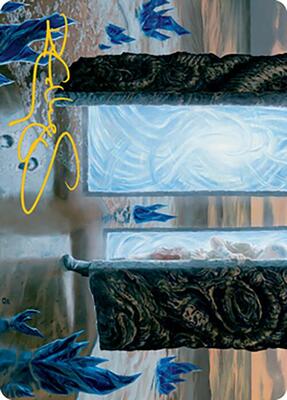 Step Through Art Card (Gold-Stamped Signature) card from Art Series: Modern Horizons 2