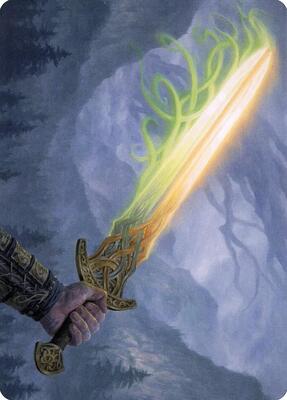 Sword of Hearth and Home Art Card card from Art Series: Modern Horizons 2