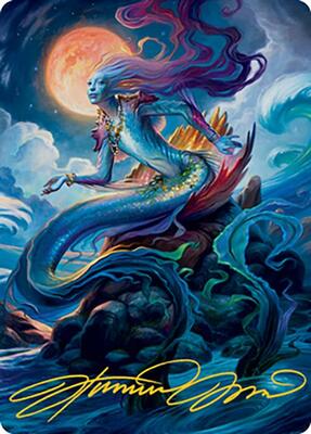 Svyelun of Sea and Sky Art Card (24/81) (Gold-Stamped Signature) card from Art Series: Modern Horizons 2