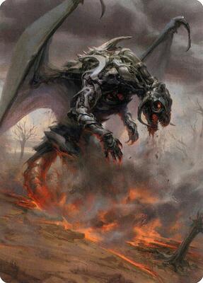 Scion of Draco Art Card card from Art Series: Modern Horizons 2