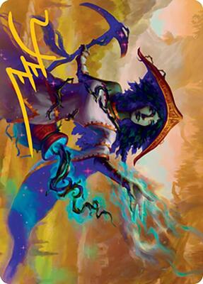 Sythis, Harvest's Hand Art Card (Gold-Stamped Signature) card from Art Series: Modern Horizons 2