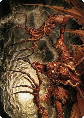 Archfiend of Sorrows Art Card card from Art Series: Modern Horizons 2