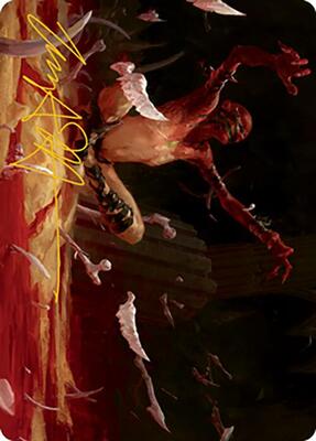 Bone Shards Art Card (Gold-Stamped Signature) card from Art Series: Modern Horizons 2