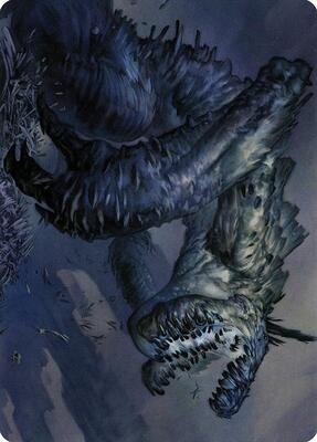 Necrogoyf Art Card card from Art Series: Modern Horizons 2