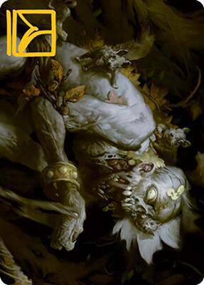 Nested Shambler Art Card (Gold-Stamped Signature) card from Art Series: Modern Horizons 2