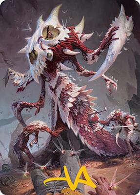 Grist, the Hunger Tide Art Card (56/81) (Gold-Stamped Signature) card from Art Series: Modern Horizons 2