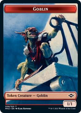 Goblin Token card from Modern Horizons 2